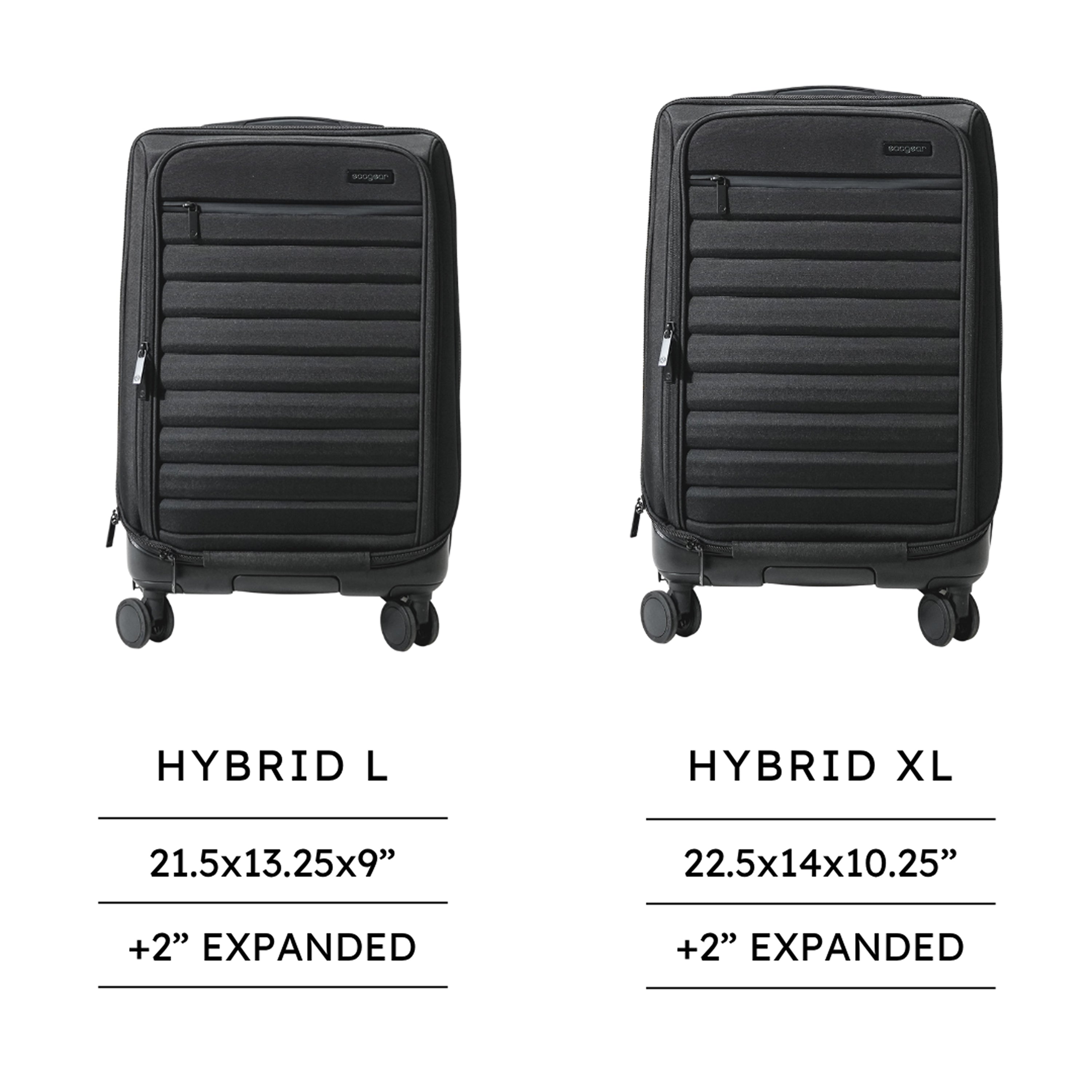 Exclusive VIP Hybrid Carry-on Luggage + Free vacuum bag + Custom engraving