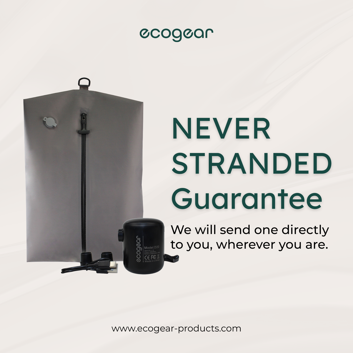 Ecogear Vacuum Bag and Pump