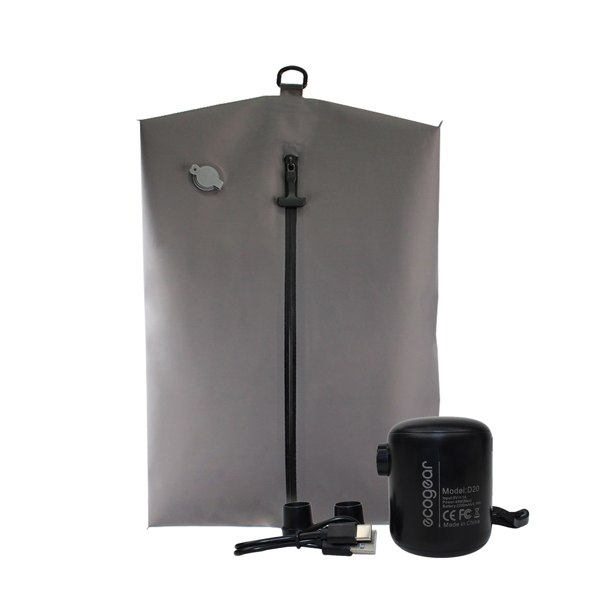 Hybrid Carry-on Luggage with Bonus Vacuum Bag and Pump