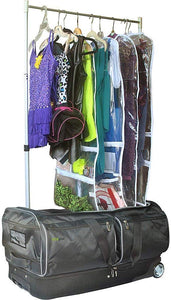 Duffel Bag with Garment Rack